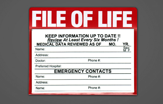 FILE OF LIFE